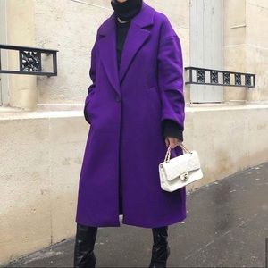purple vintage  coat